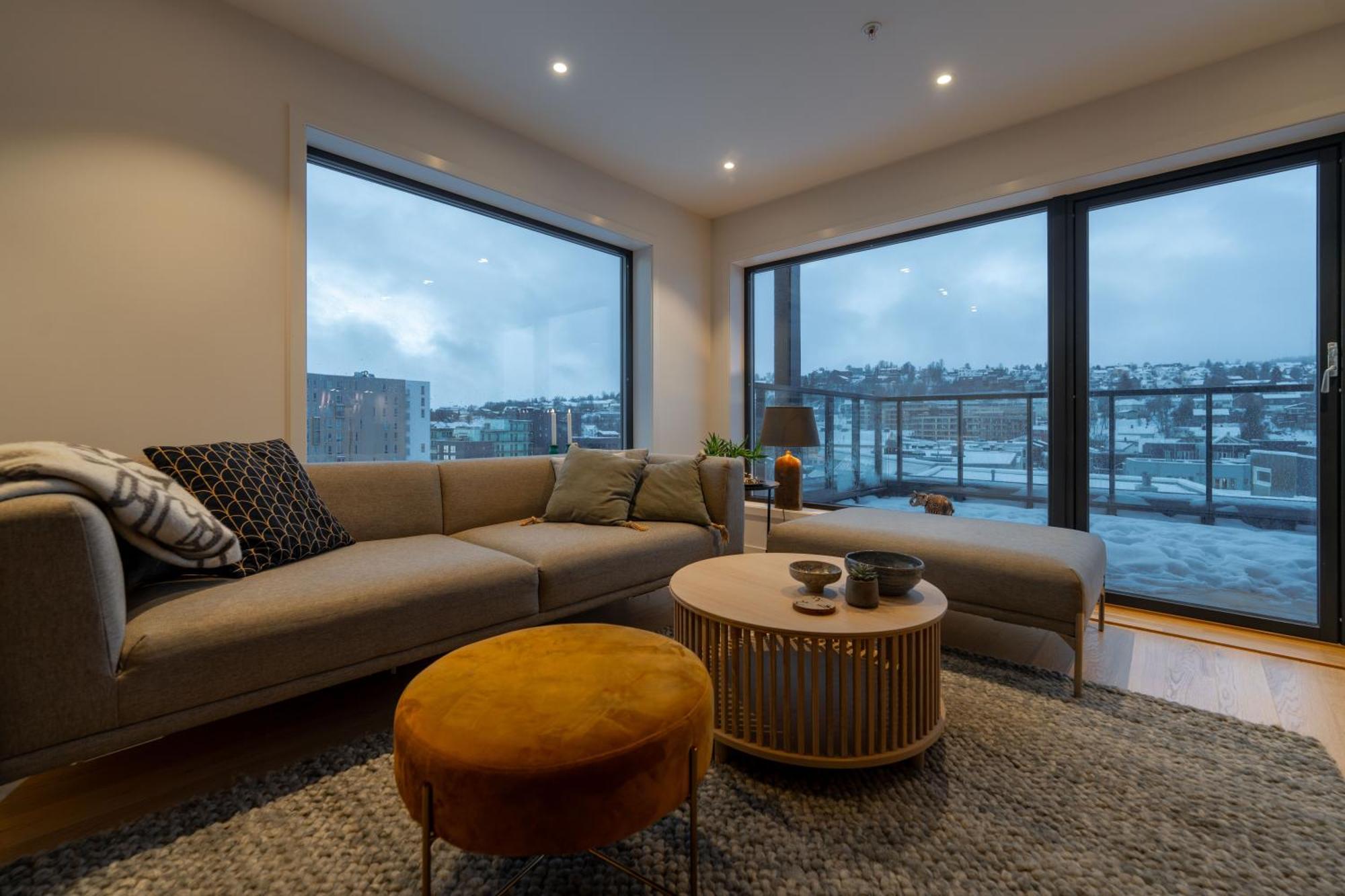 Northern Light Apartments - Nyholmen Luxury Penthouse B Тромсьо Екстериор снимка