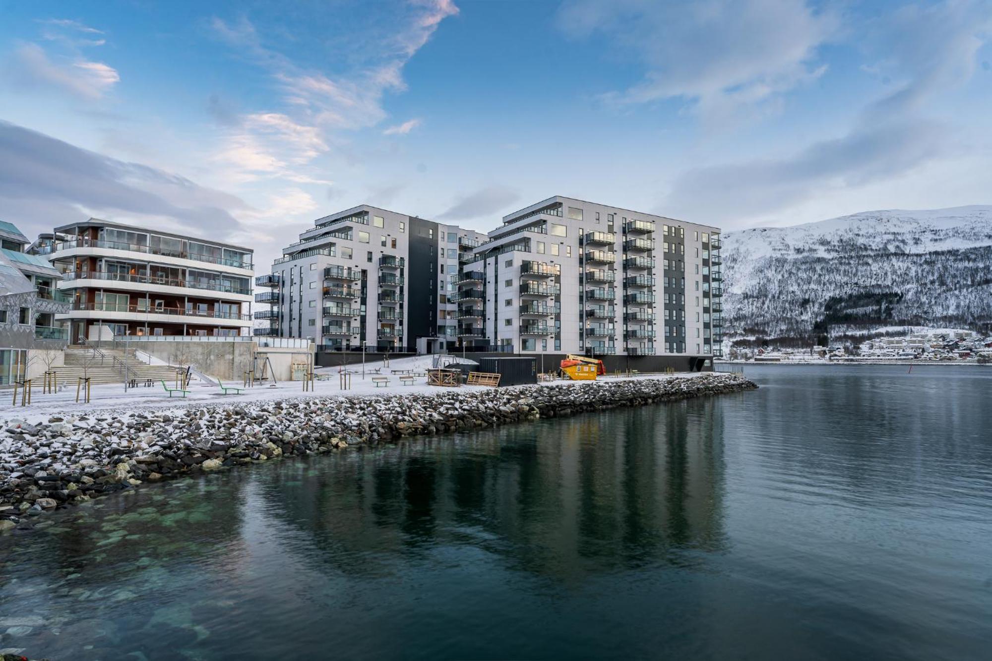 Northern Light Apartments - Nyholmen Luxury Penthouse B Тромсьо Екстериор снимка