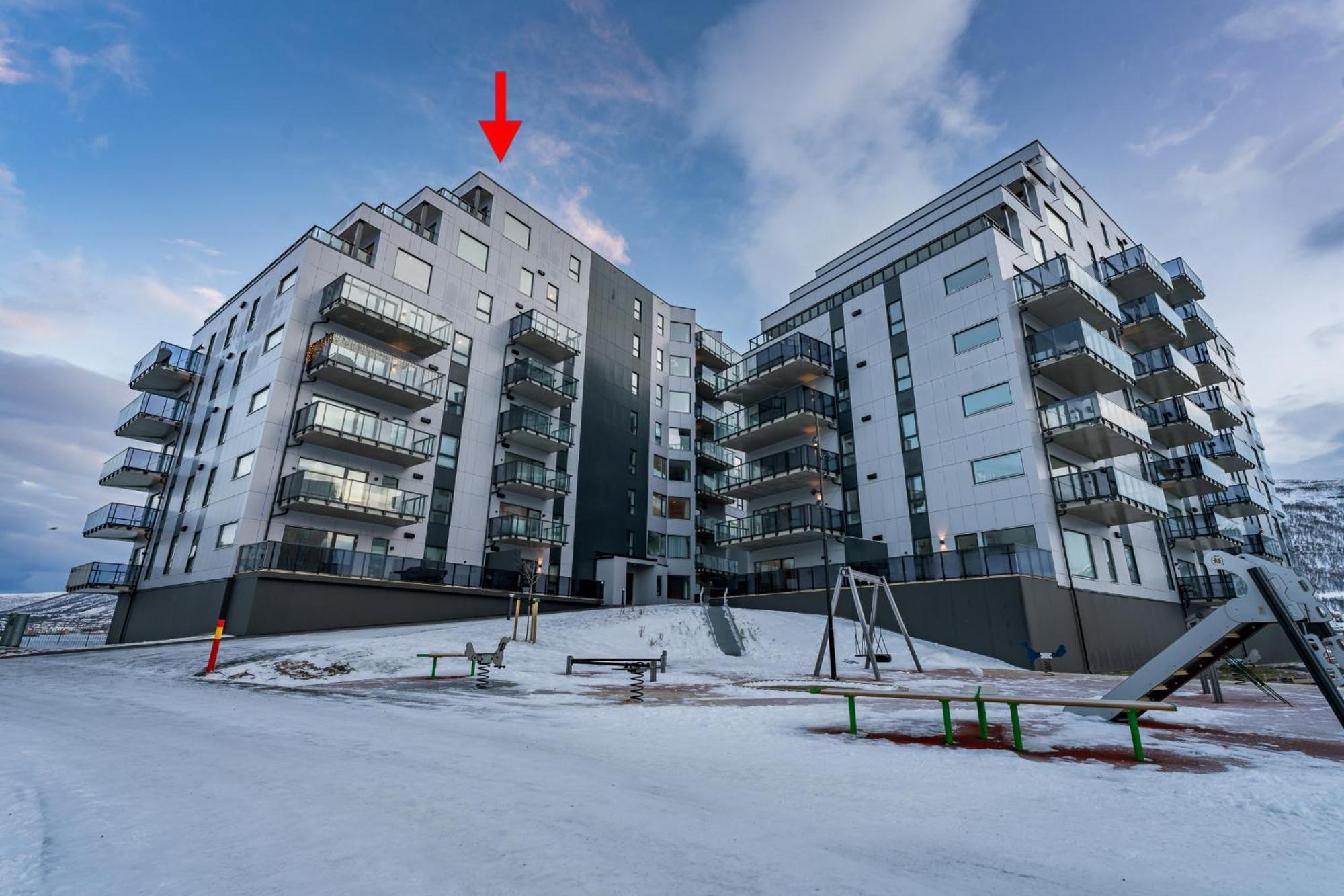 Northern Light Apartments - Nyholmen Luxury Penthouse B Тромсьо Екстериор снимка